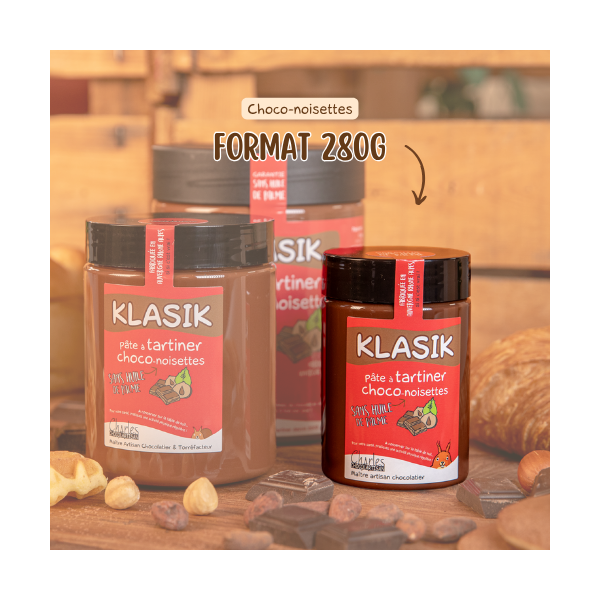 Coffret cadeau maîtresse premium - Mug personnalisé, tartineur & Klasik 280g