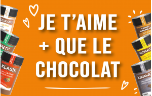 
			                        			Je t'aime + que le chocolat
