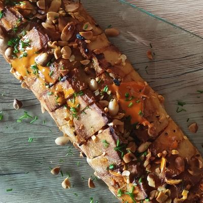 Recette de préfou revisité tomate - cacahuète